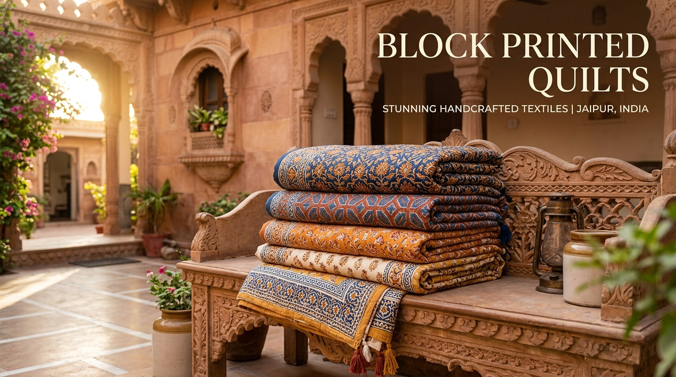 Block Printed Quilts
