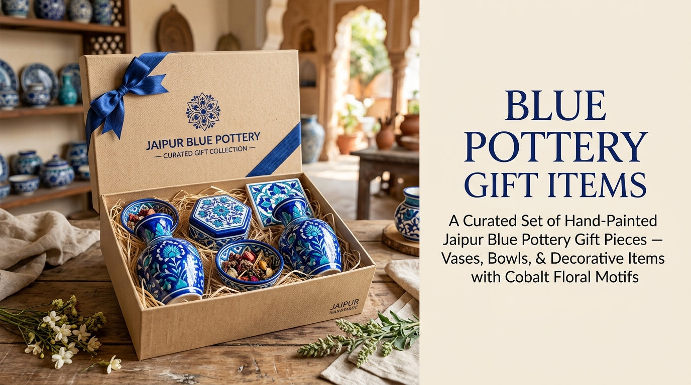 Blue Pottery Gift Items