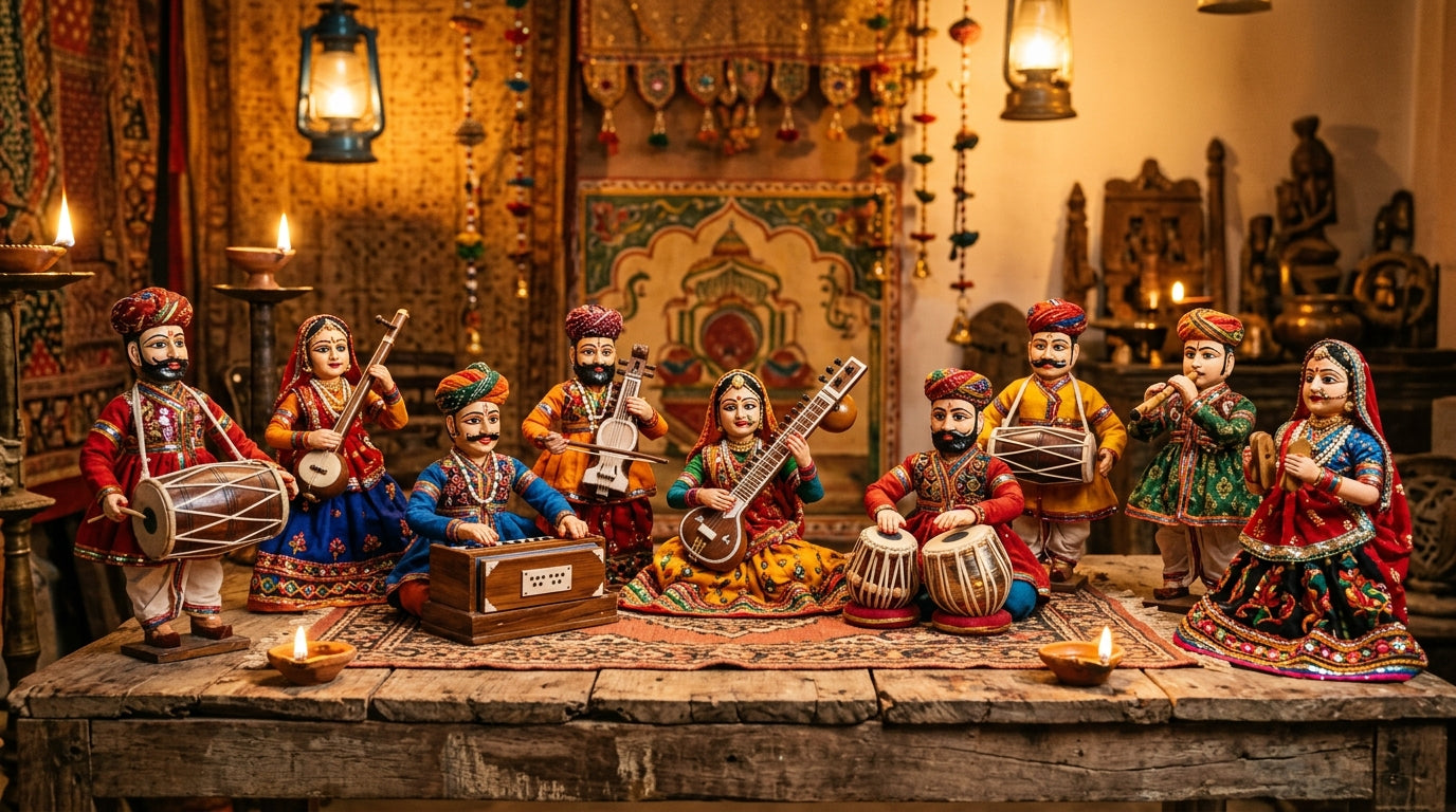 Folk Musician Dolls