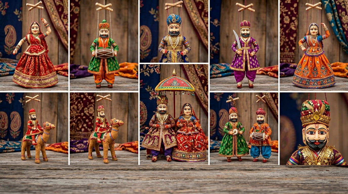 Kathputli Puppets