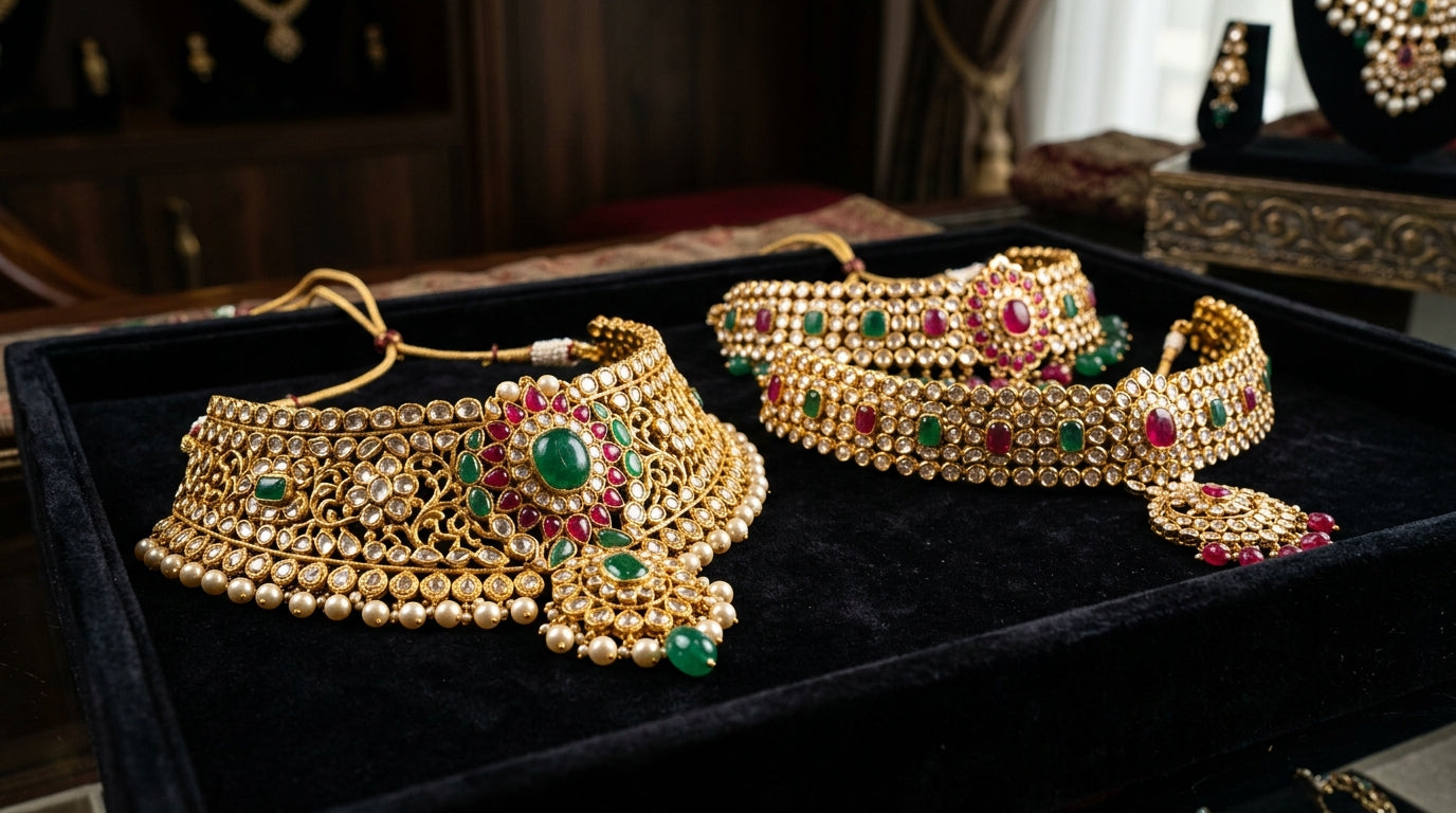 Kundan Chokers