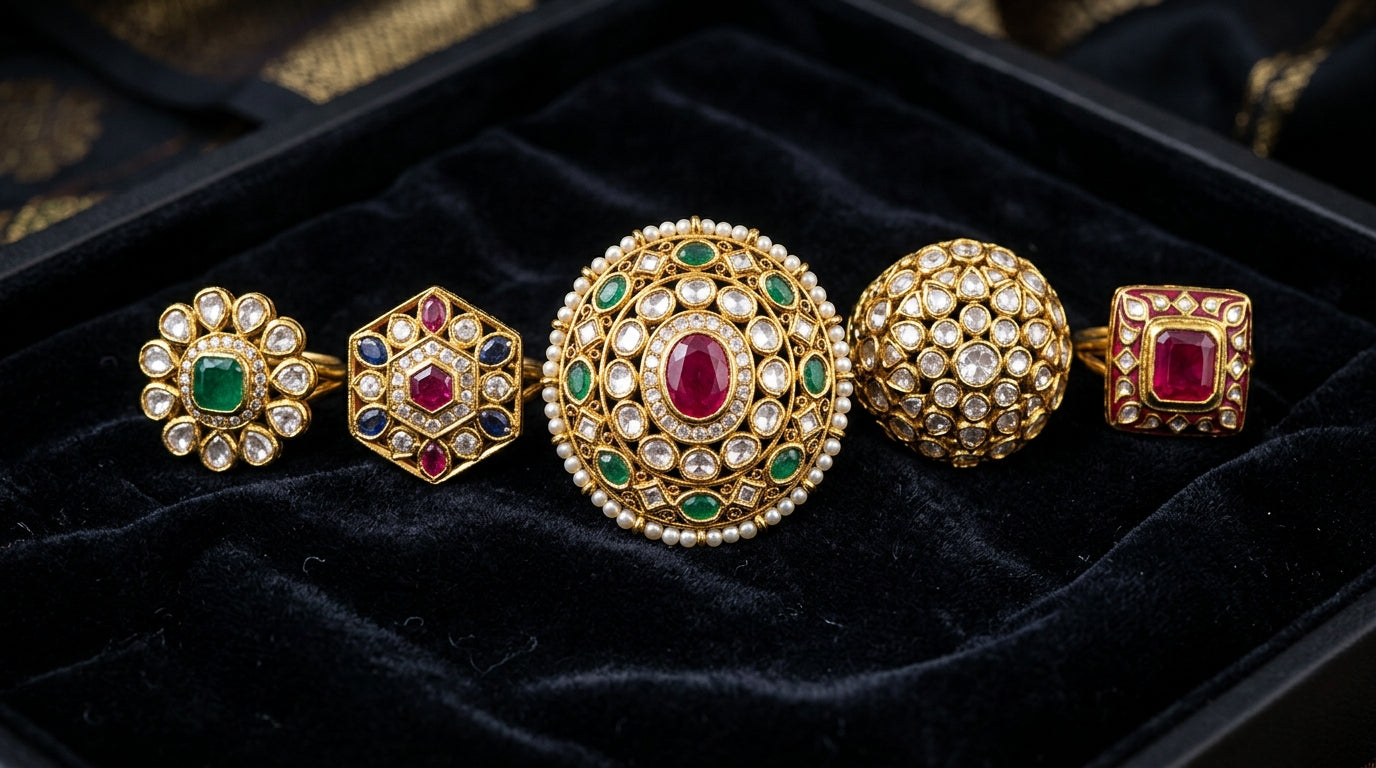 Kundan Rings