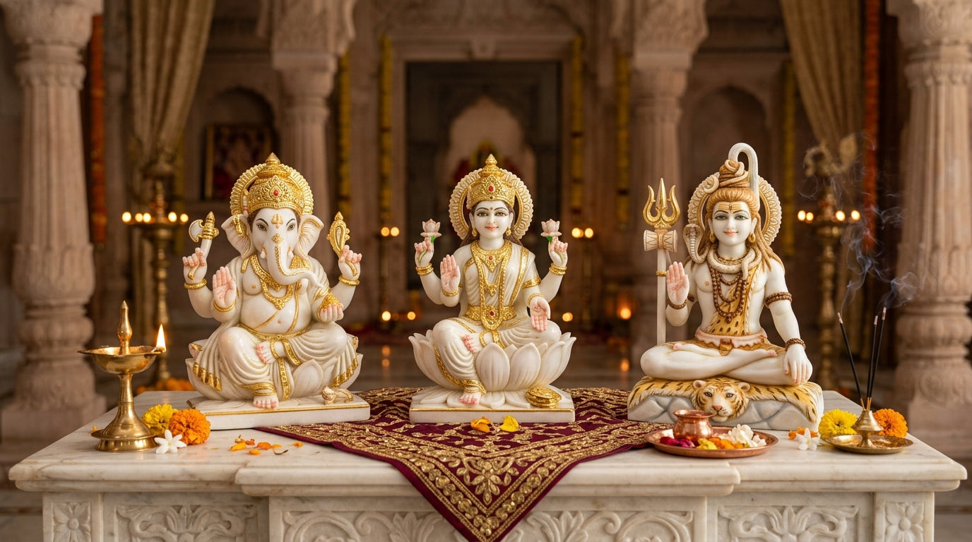 Marble God Idols