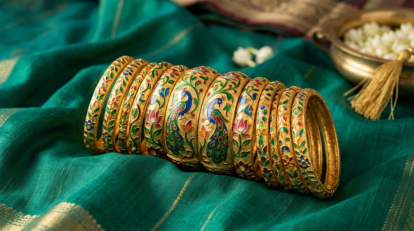 Meenakari Bangles