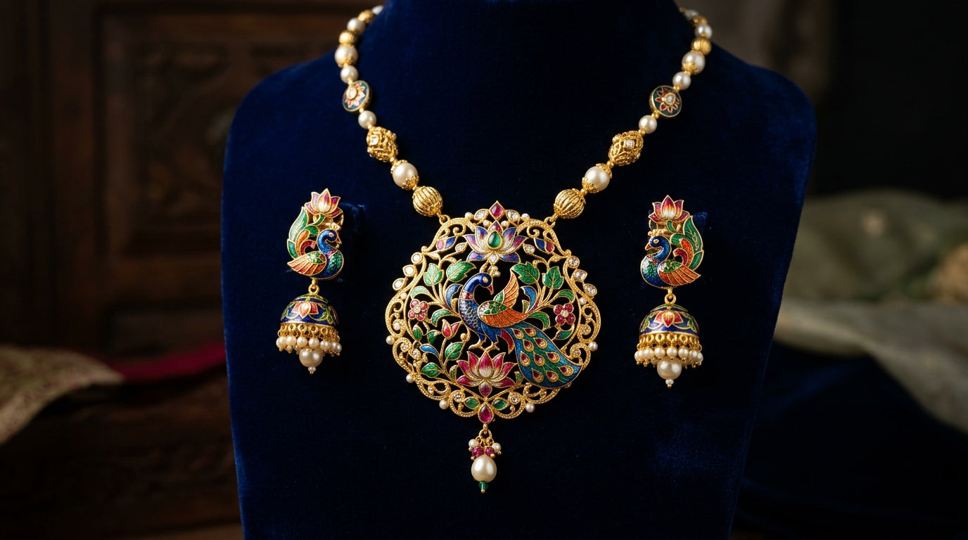 Meenakari Rings