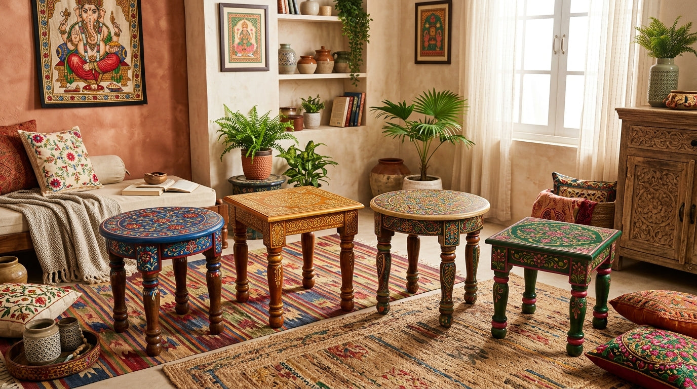 Painted Stools