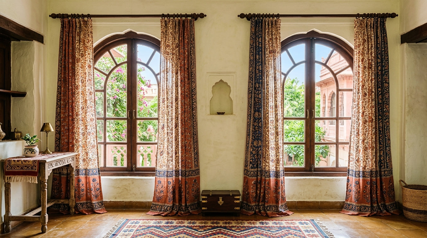 Sanganeri Curtains