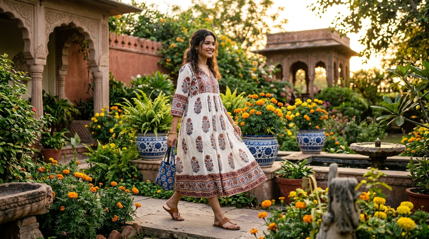 Sanganeri Dresses